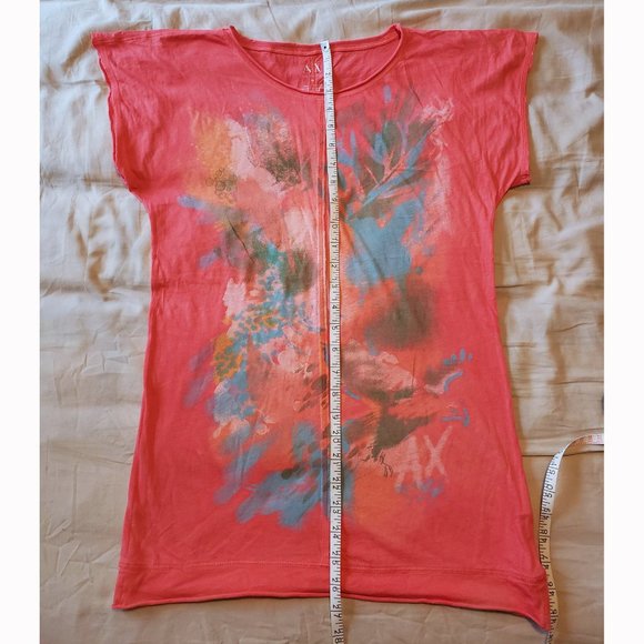 Armani Exchange Pima Cotton Short Sleeve Tee - Picture 6 of 6